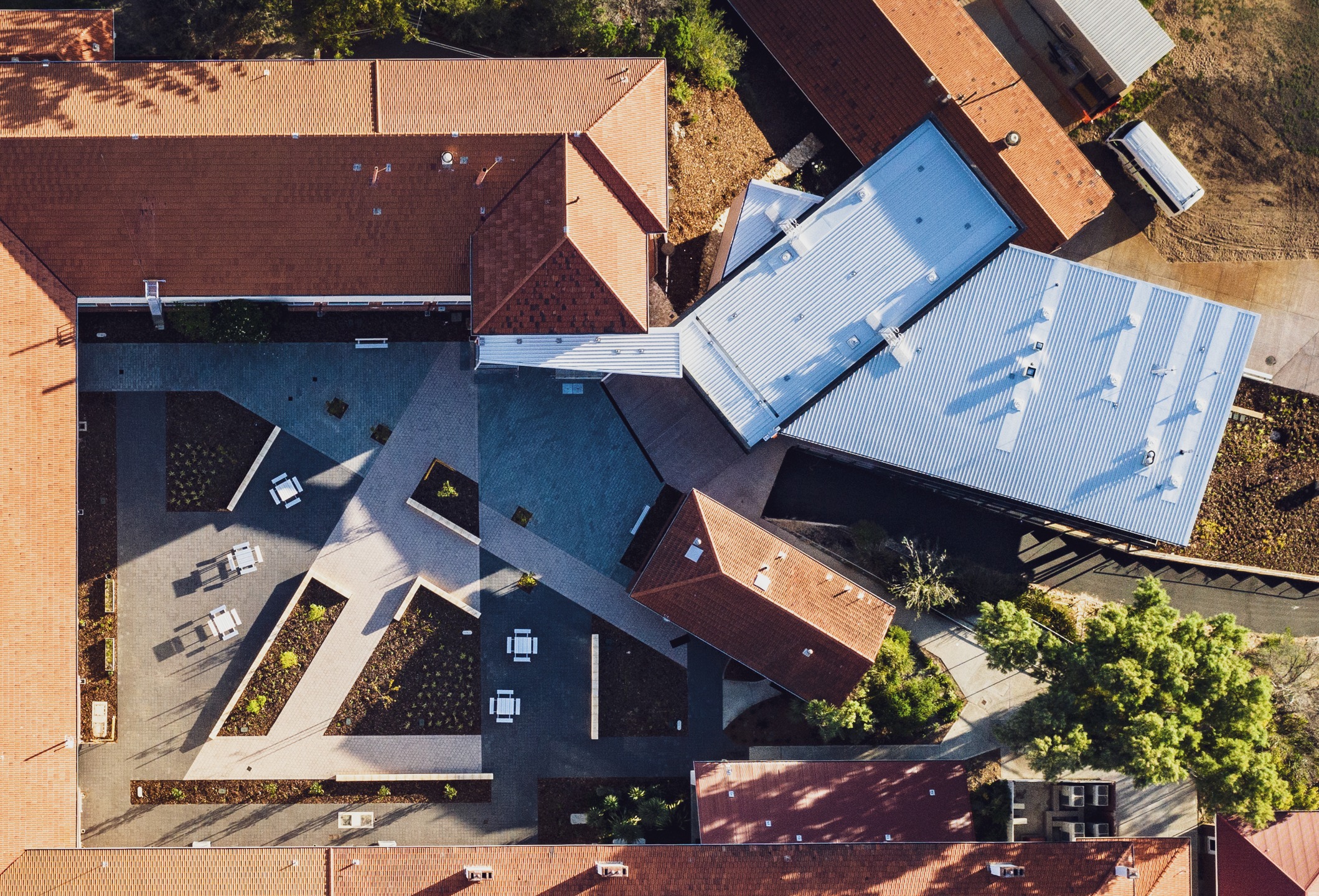 Kent Lyon Architect — Bunbury school building with warm brick and timber detailing